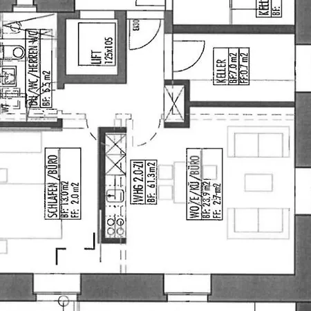 Appartement Station Apartment, 2 Bedroom & Sofabed *