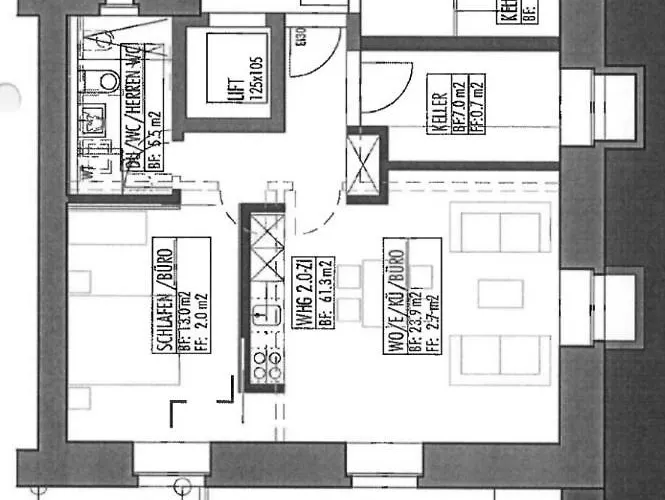 Apartment Station Apartment, 2 Bedroom & Sofabed *
