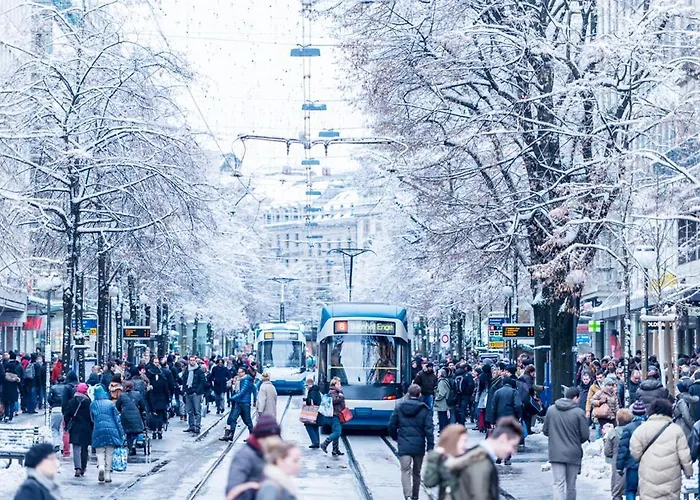 Station Apartment, 2 Bedroom & Sofabed Zurich