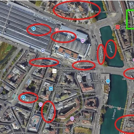 Station Apartment, 2 Bedroom&sofabed Apartment Zürich